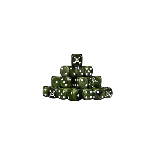 Jolly Orc Dice 16mm Round (25 Stück)-Baron of Dice-Radaddel