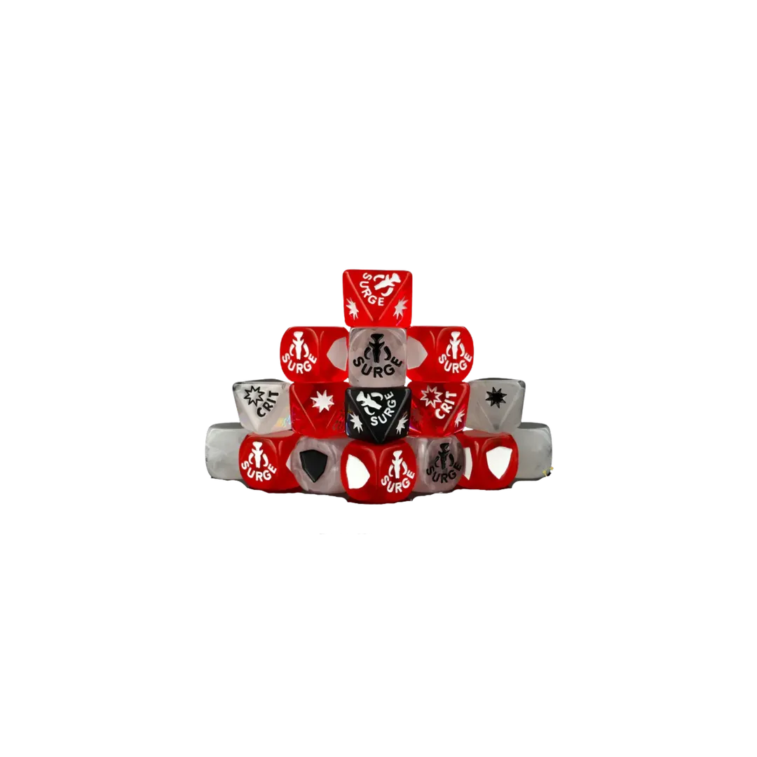 Bounty Hunter Dice Set Translucent (25 Stück)-Baron of Dice-Radaddel