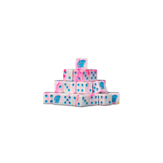 Alien Dice - Pink Ravagers 16mm Square (25 Stück)-Baron of Dice-Radaddel