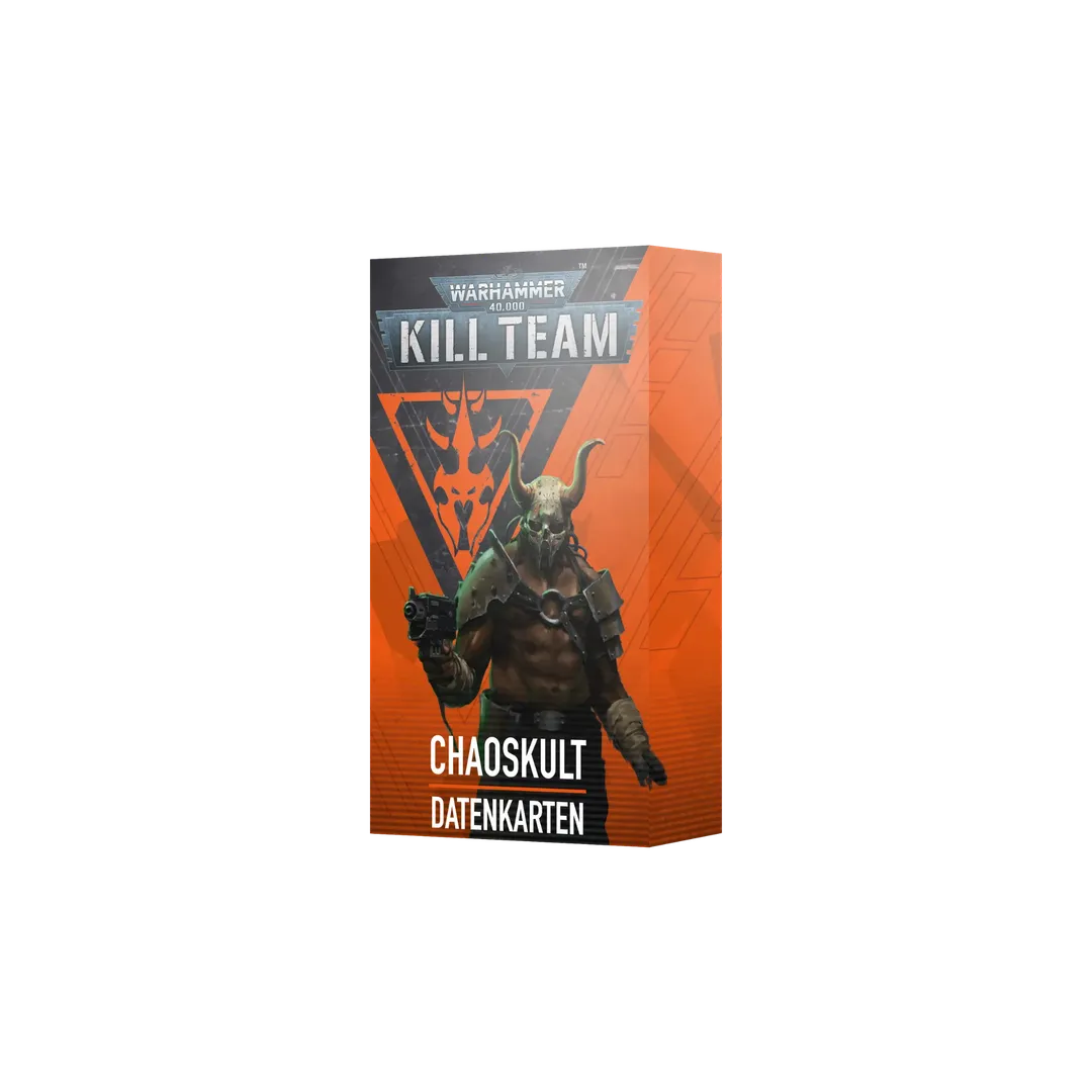 Kill Team: Chaos Cult Datenkarten (deutsch)-Games Workshop-Radaddel