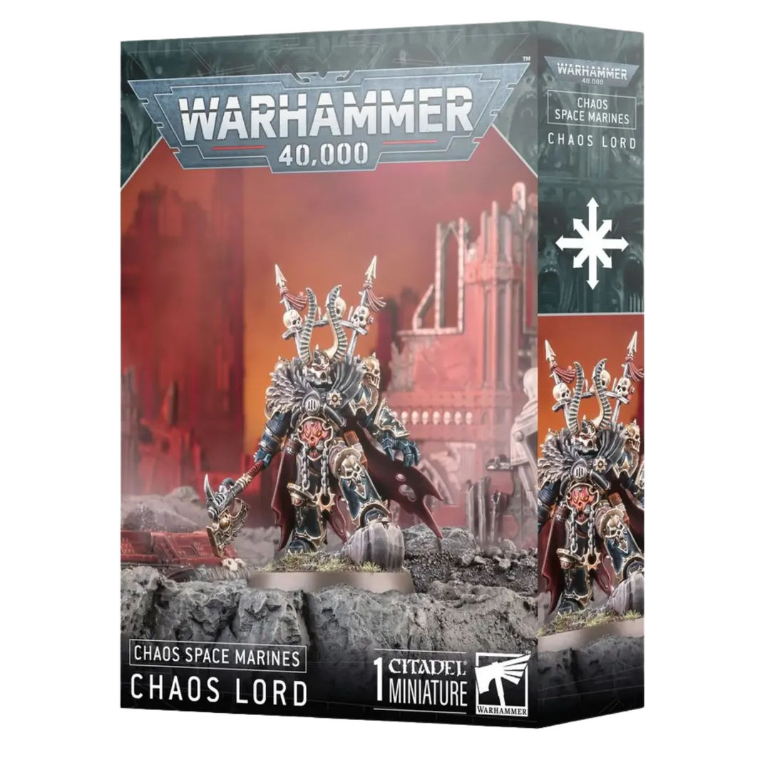 Chaos Space Marines: Chaos Lord-Games Workshop-Radaddel