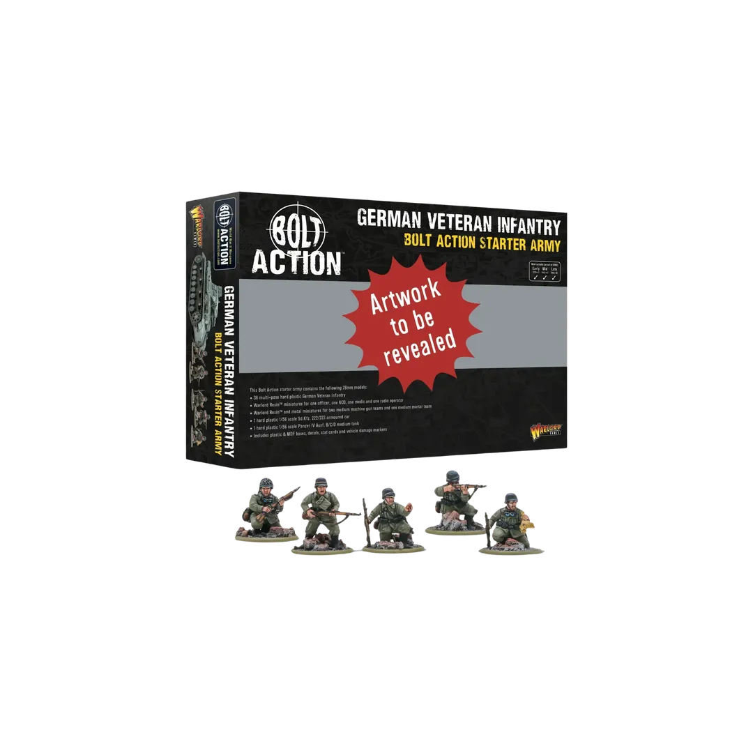 German Veteran Infantry Starter Army-Warlord Games-Radaddel