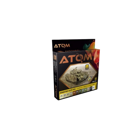 ATOM German Tank Colors WWII-Mig Jimenez-Radaddel