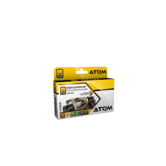 ATOM Interior colors German Tanks Set-Mig Jimenez-Radaddel