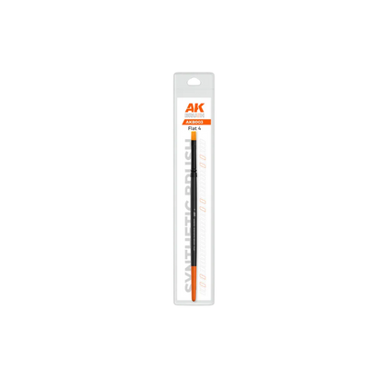 AK Flat Brush 4 Synthetik-AK-Interactive-Radaddel