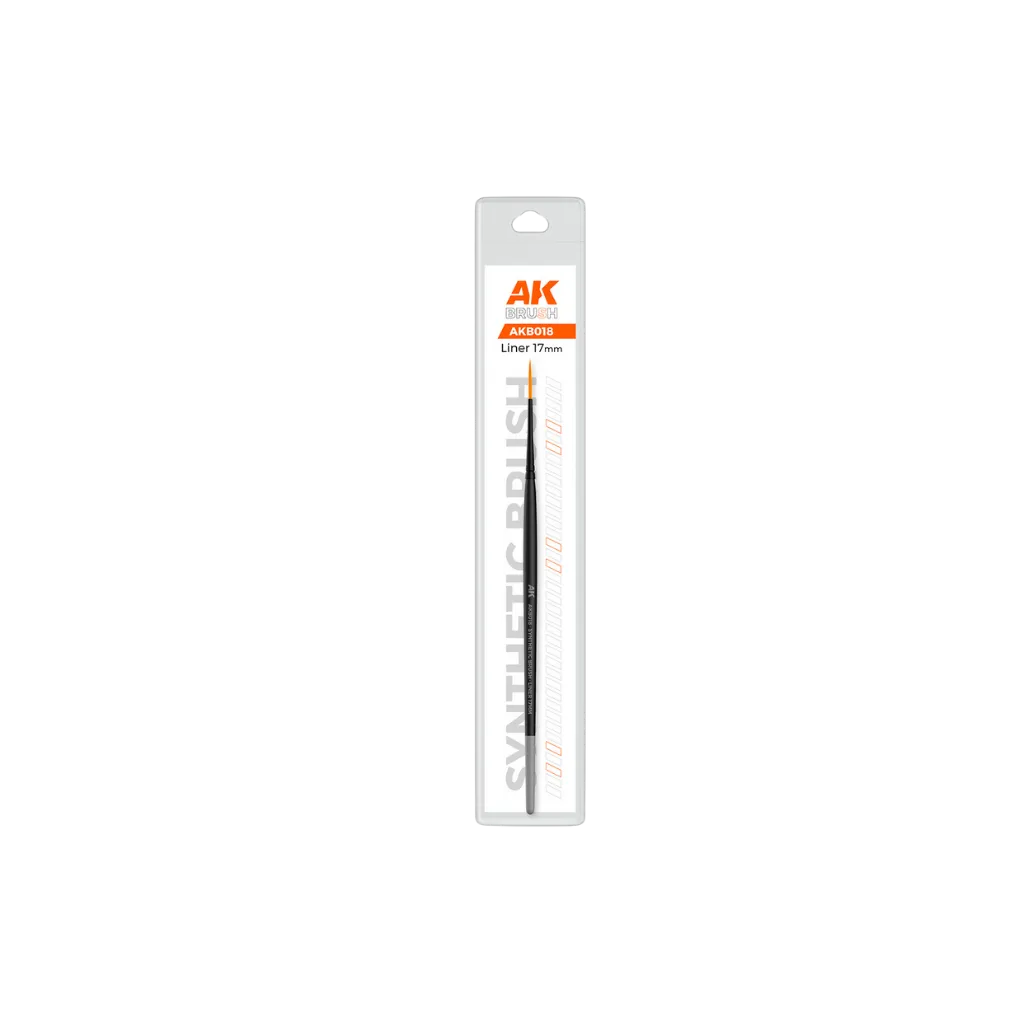 AK Liner Brush 17mm Synthetic-AK-Interactive-Radaddel