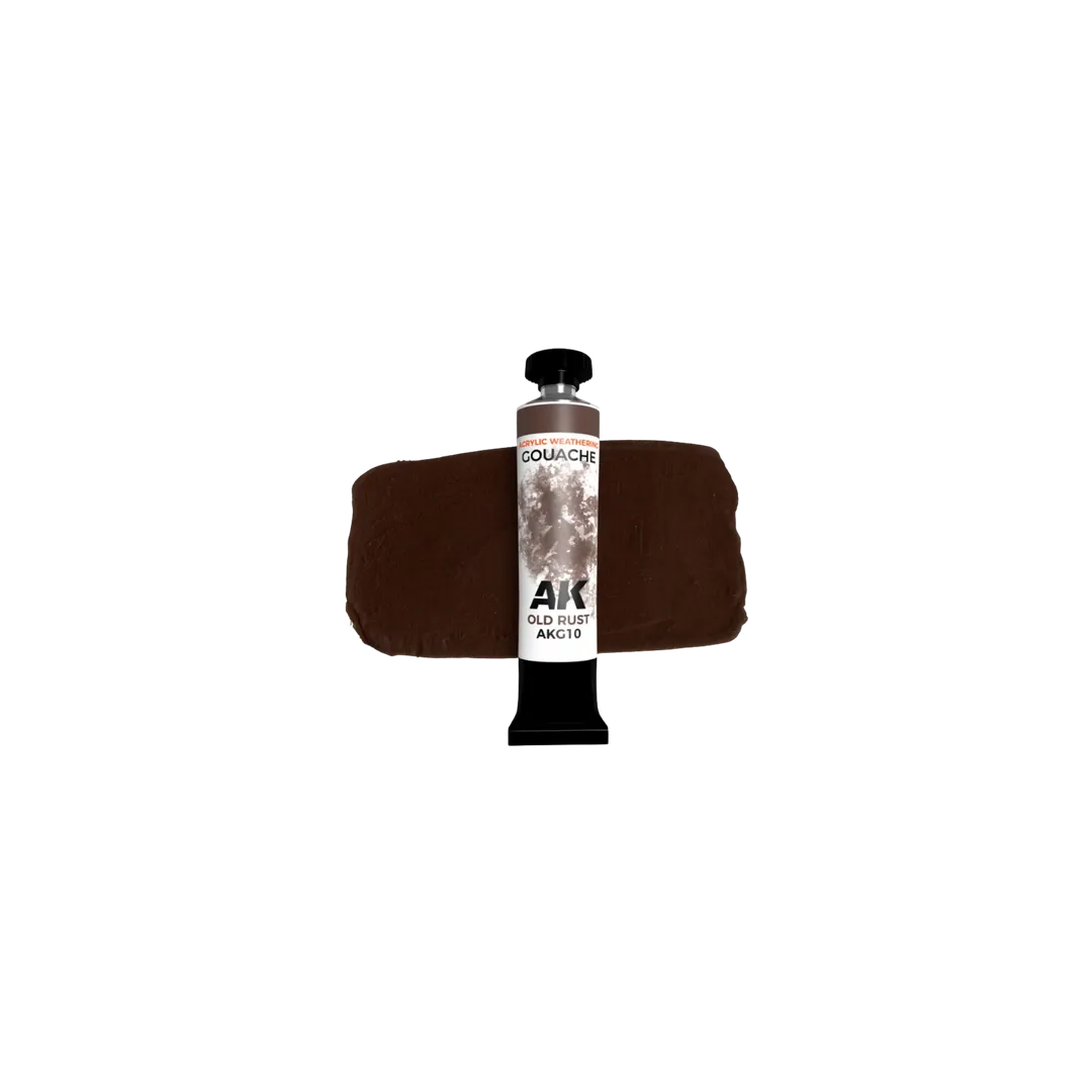 AK Gouache Old Rust 20 ml-AK-Interactive-Radaddel