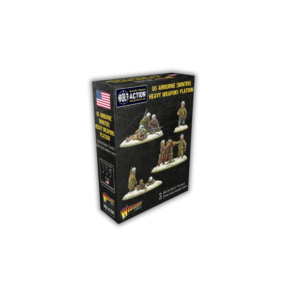 US Airborne (Winter) Heavy Weapon Platoon-Warlord Games-Radaddel