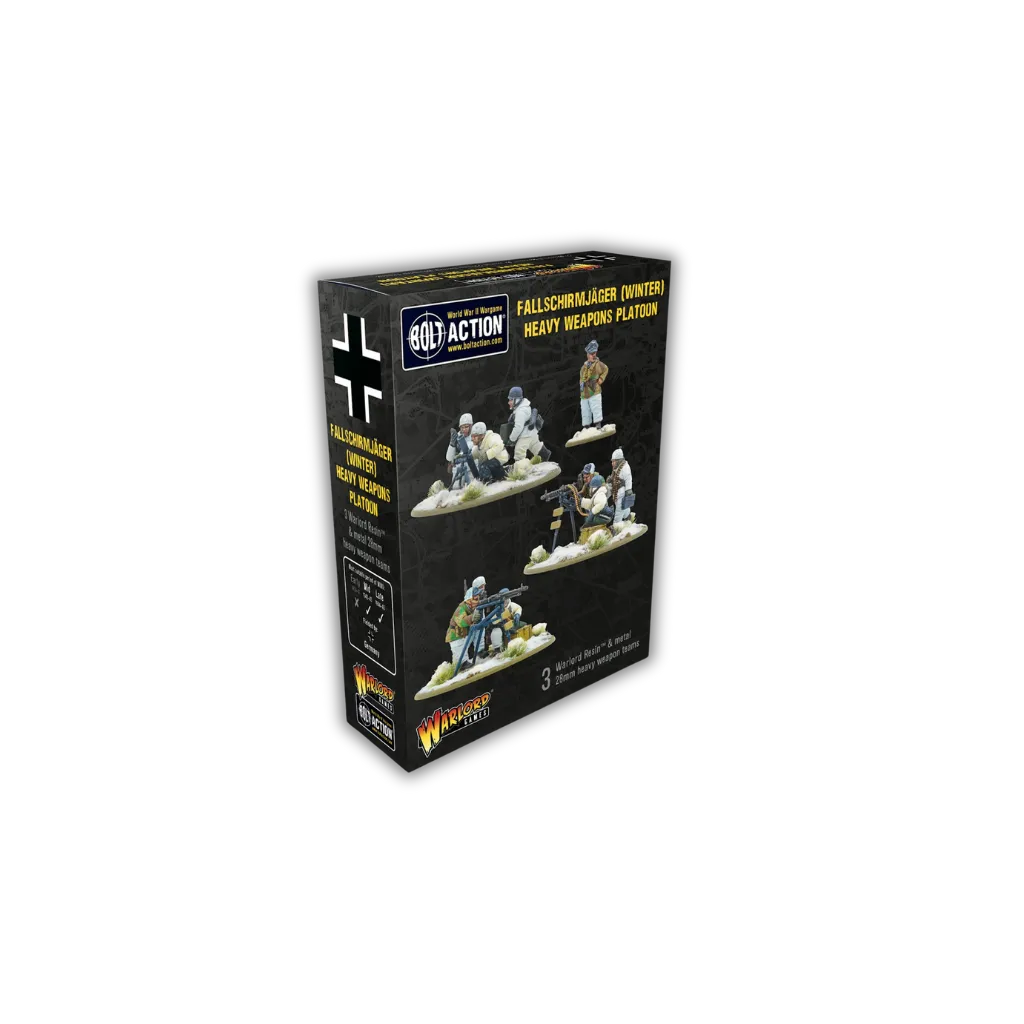 Fallschirmjäger (Winter) Heavy Weapons Platoon-Warlord Games-Radaddel