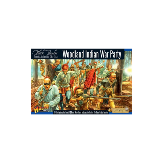 French Indian War: Woodland Indian War Party-Warlord Games-Radaddel