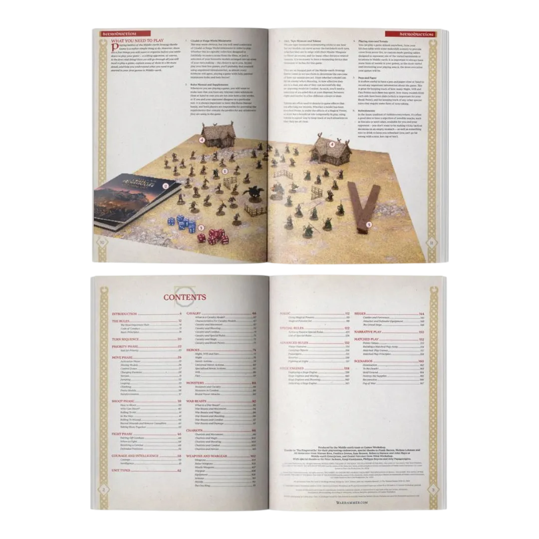 Rules Manual (Middle-Earth)-Games Workshop-Radaddel