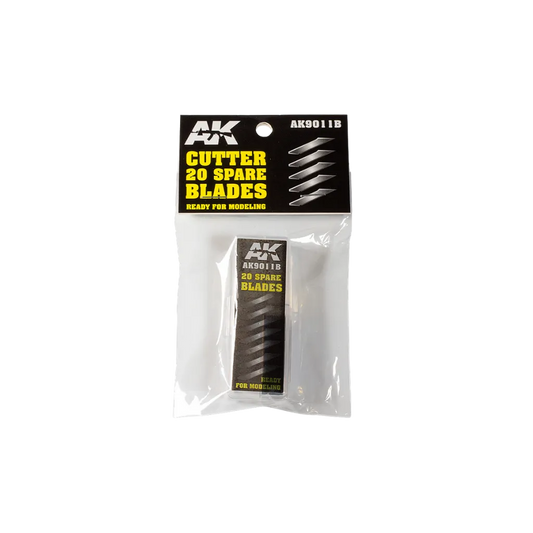 Cutter 20 Spare Blades AK-AK-Interactive-Radaddel