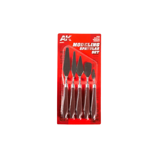 Modeling Spatulas Set AK-AK-Interactive-Radaddel