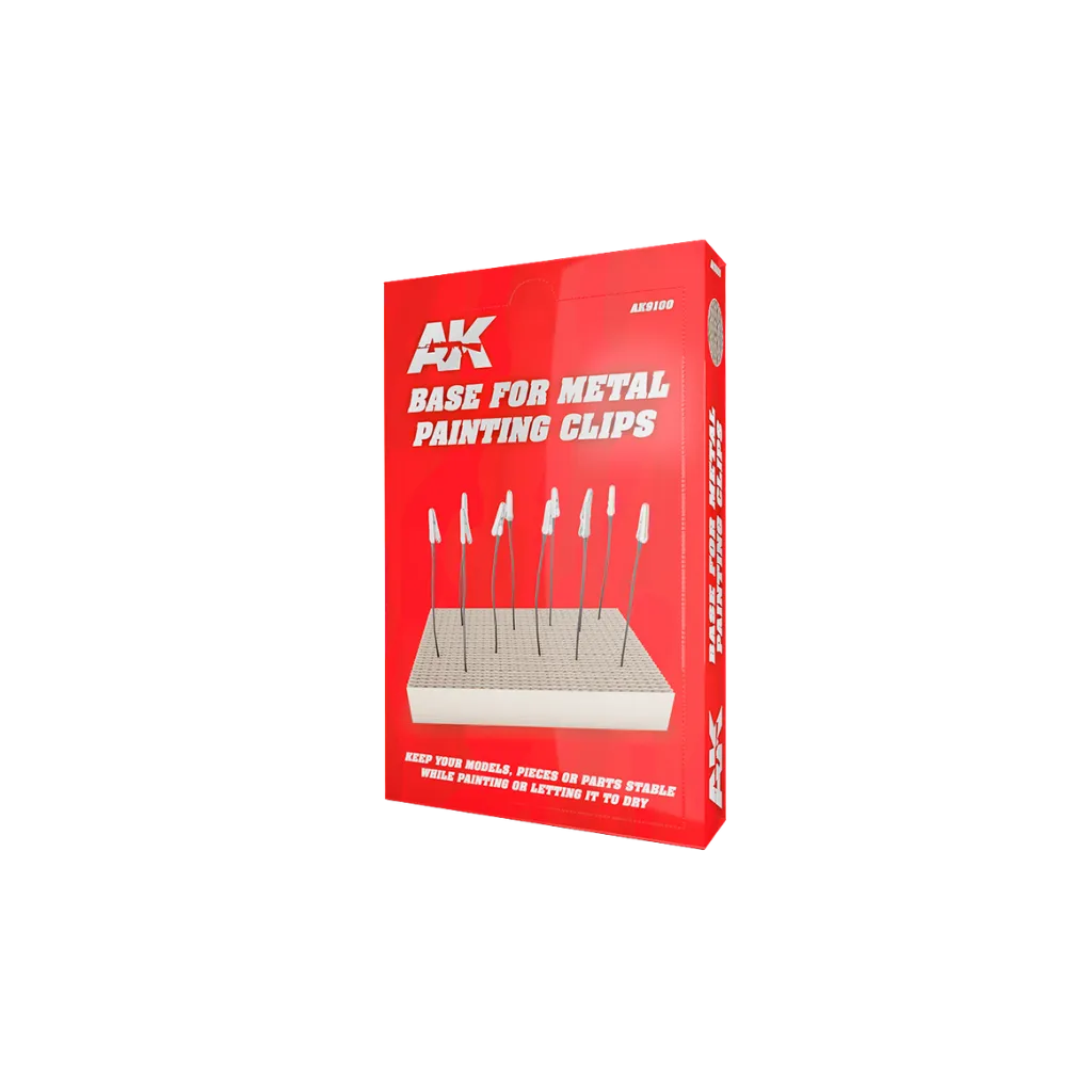 Base for Metal Painting Clips AK-AK-Interactive-Radaddel