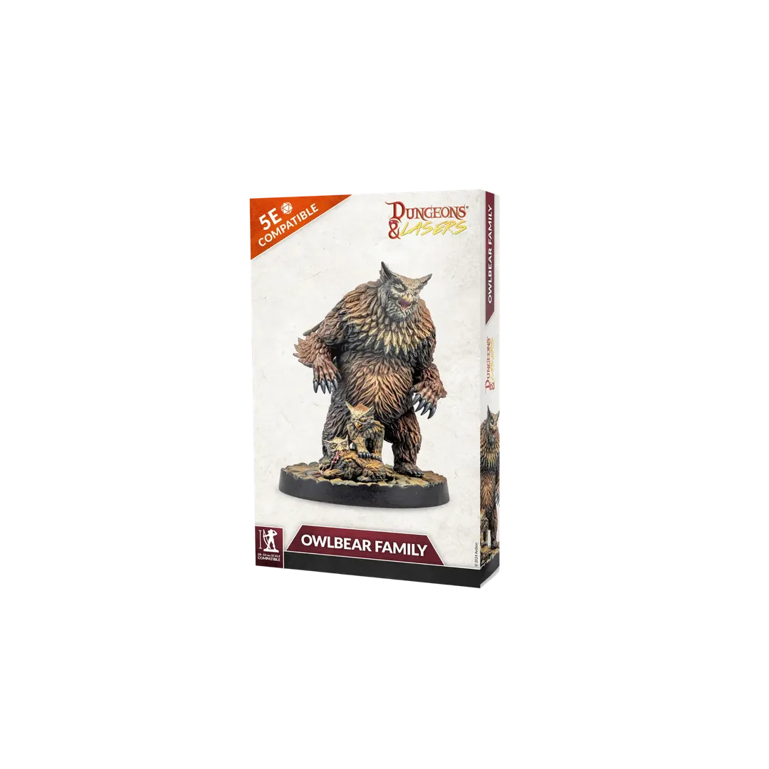 Dungeons & Lasers: Owlbear Family-Archon Studio-Radaddel