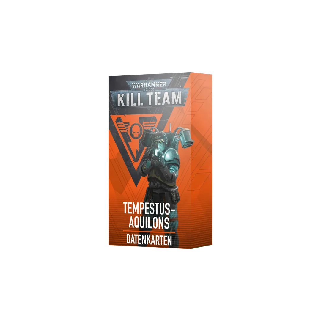 Kill Team: Tempestus Aquilons Datenkarten (deutsch)-Games Workshop-Radaddel