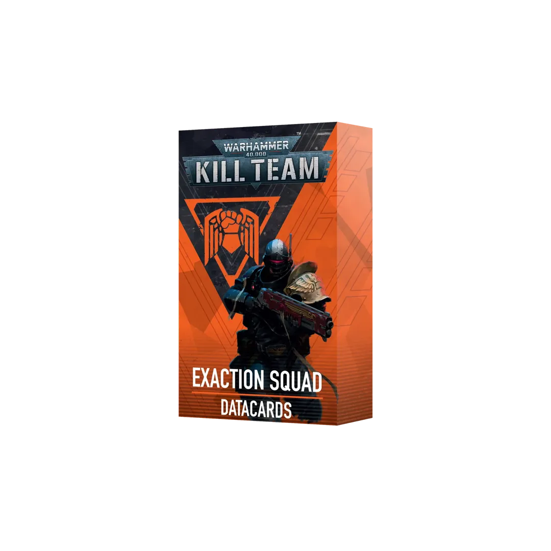 Kill Team: Exaction Squad Datacards (englisch)-Games Workshop-Radaddel