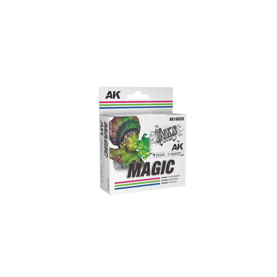 Magic - Set 3 Jars (Inks)-AK-Interactive-Radaddel