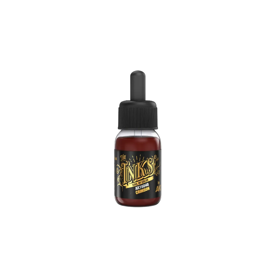 Crimson - The Inks 30ml-AK-Interactive-Radaddel