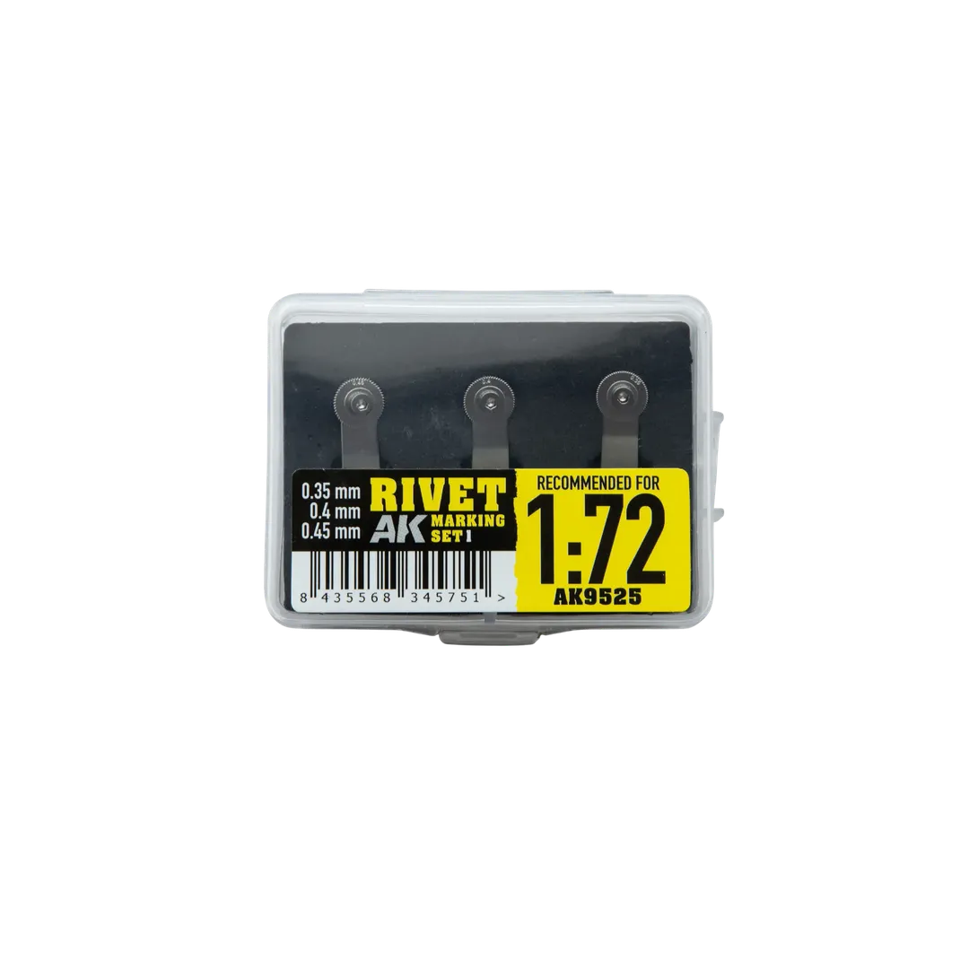 Rivet Marking Set 1_1:72 (Disk-S-Set1)-AK-Interactive-Radaddel