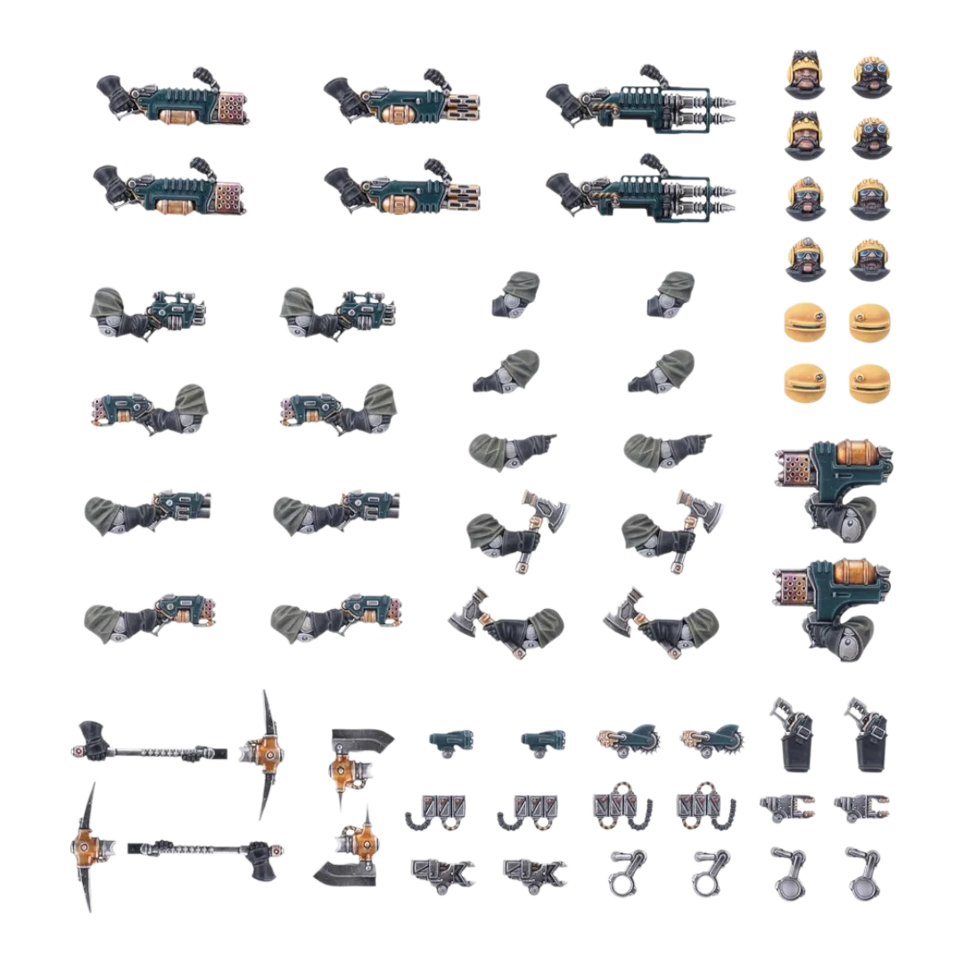 Necromunda: Squat Prospectors Weapons & Upgrades-Games Workshop-Radaddel