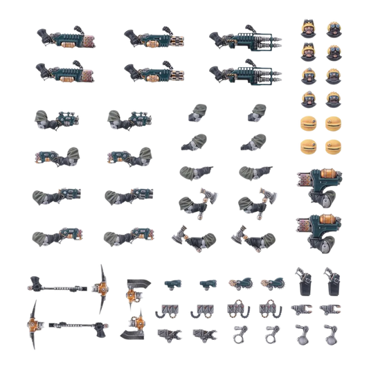 Necromunda: Squat Prospectors Weapons & Upgrades-Games Workshop-Radaddel