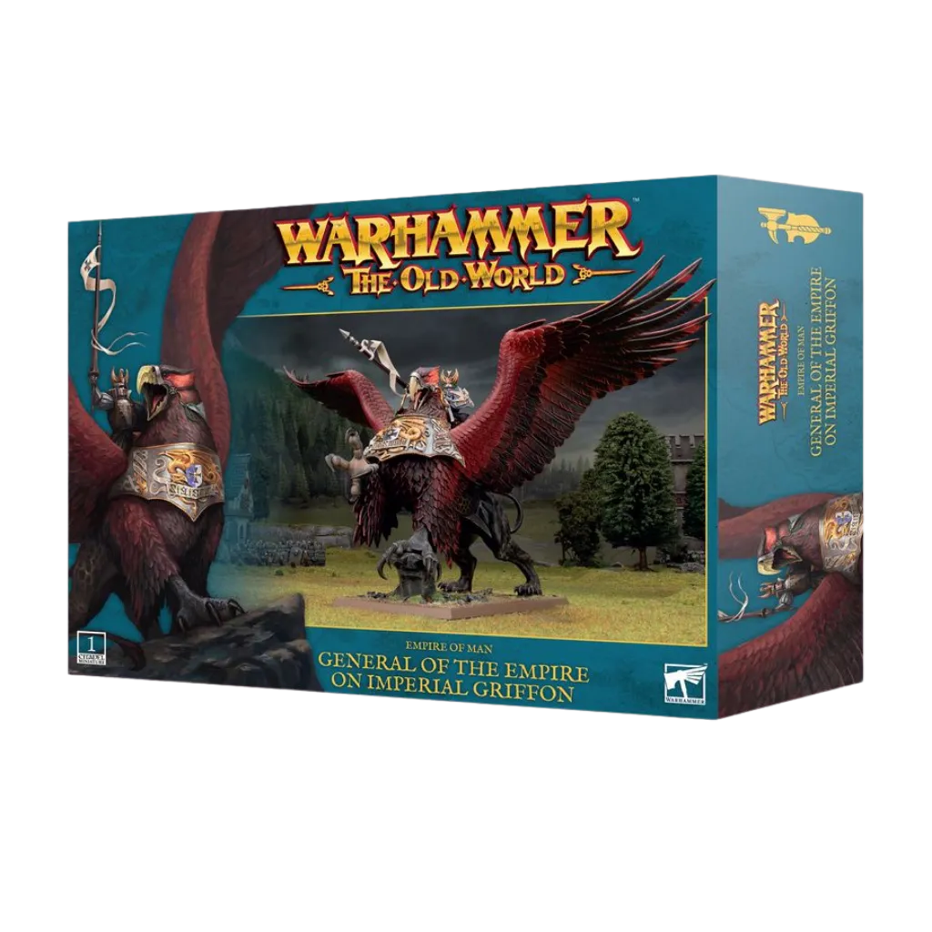 Empire of Man: General on Imperial Griffon-Games Workshop-Radaddel