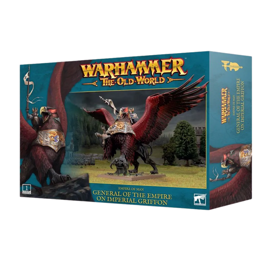 Empire of Man: General on Imperial Griffon-Games Workshop-Radaddel