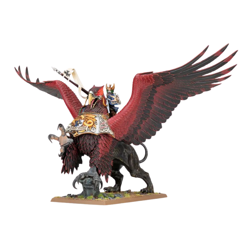 Empire of Man: General on Imperial Griffon-Games Workshop-Radaddel