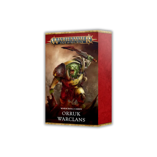 Orruk Warclans: Warscroll Cards (englisch)-Games Workshop-Radaddel