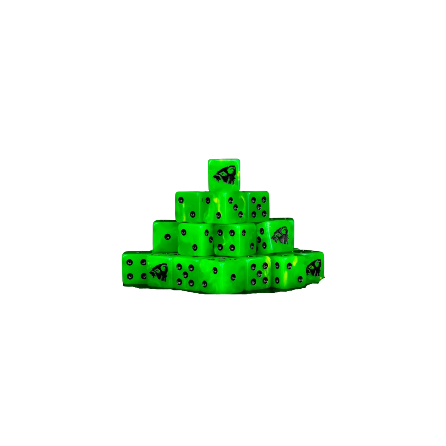 Bubonic Rats Dice 16mm Square (25 Stück)-Baron of Dice-Radaddel