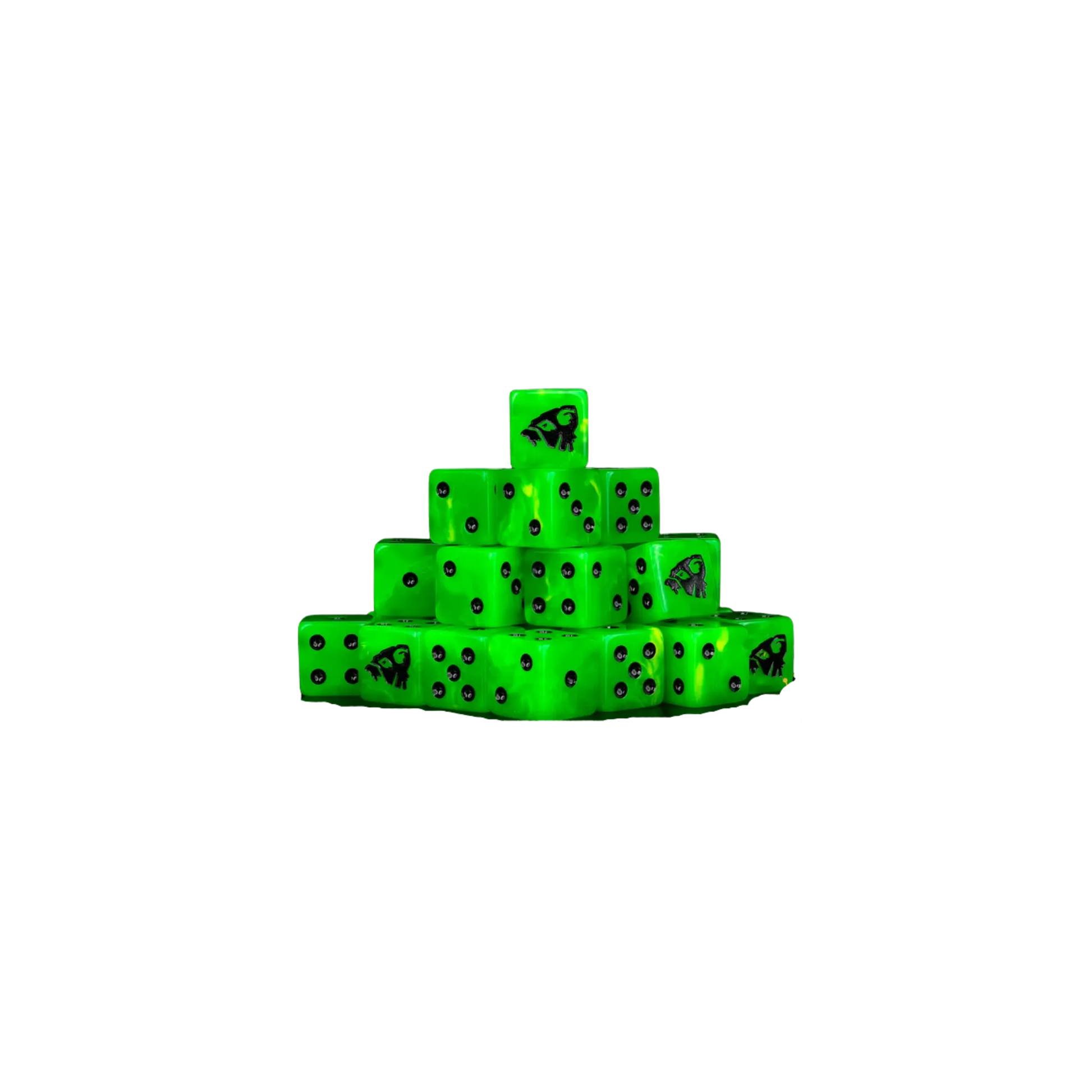 Bubonic Rats Dice 16mm Square (25 Stück)-Baron of Dice-Radaddel