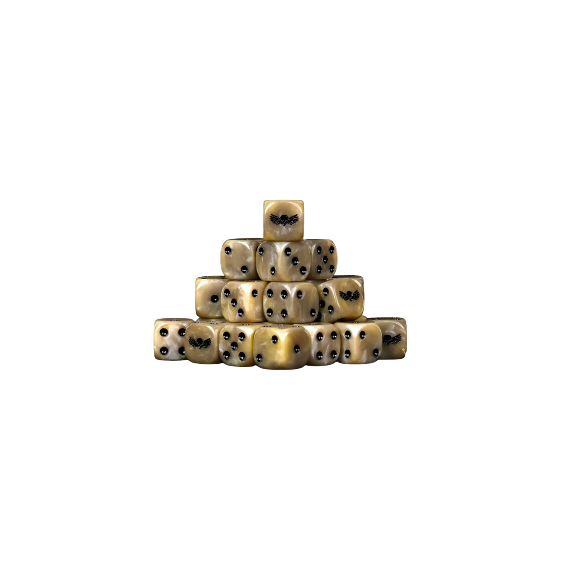 Desert Skull Dice Round 16mm (25 Stück)-Baron of Dice-Radaddel