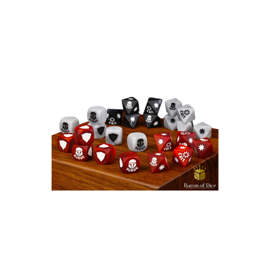 Bounty Hunter Dice Set Matte (25 Stück)-Baron of Dice-Radaddel