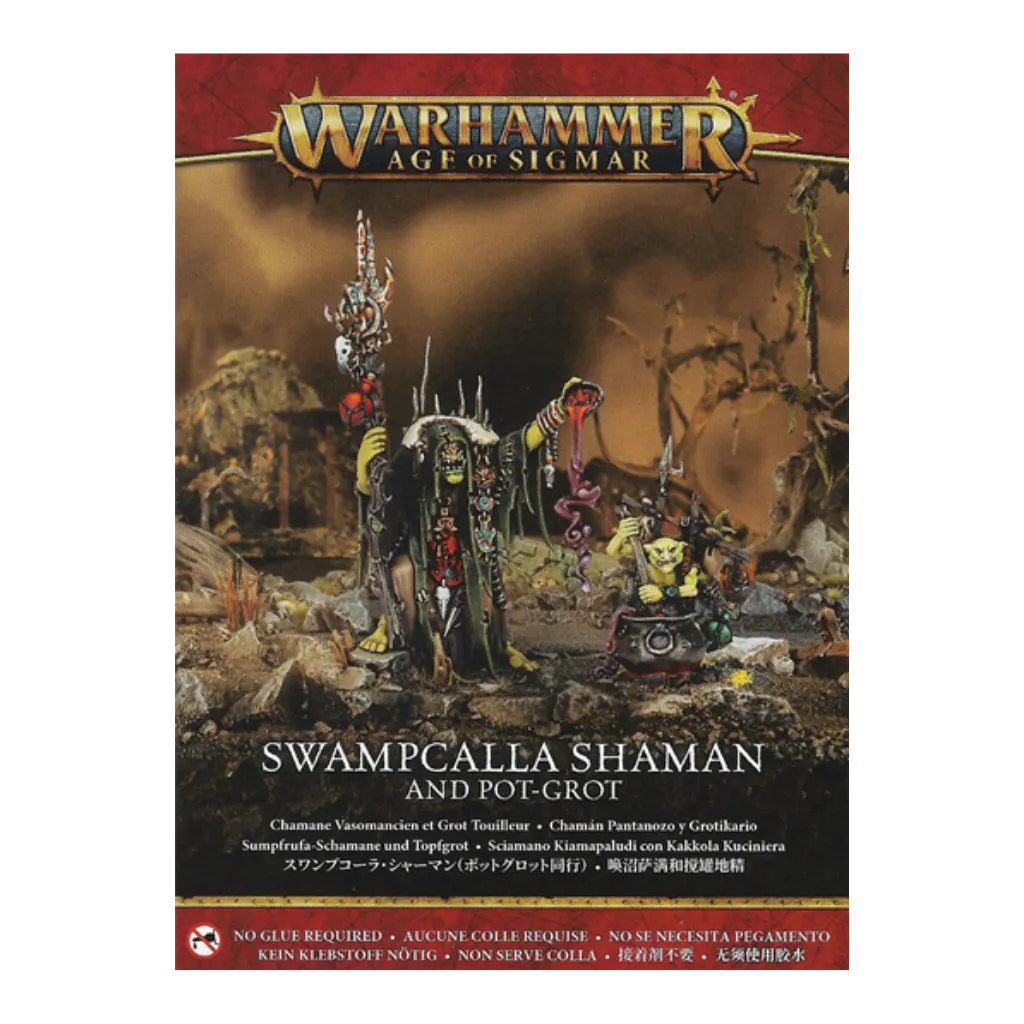 Orruk Warclans: Swampcalla with Pot-Grot-Games Workshop-Radaddel