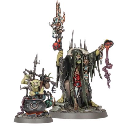 Orruk Warclans: Swampcalla with Pot-Grot-Games Workshop-Radaddel