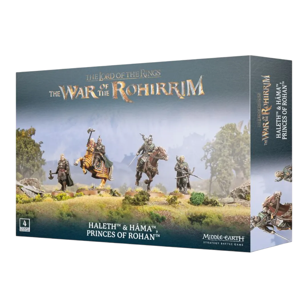 Haleth & Hama Princes of Rohan (Rohirrim - Good)-Games Workshop-Radaddel