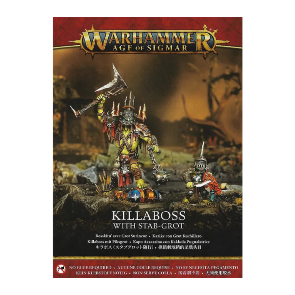 Orruk Warclans: Killaboss with Stab-Grot-Games Workshop-Radaddel