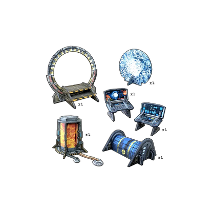 Battle Systems - Sci-Fi Dimension Gate-Battle Systems-Radaddel