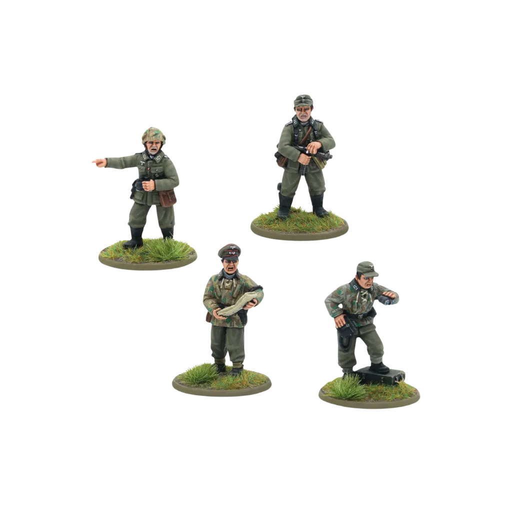 German Heer Platoon Commanders-Warlord Games-Radaddel