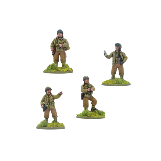 US Army Platoon Commanders-Warlord Games-Radaddel