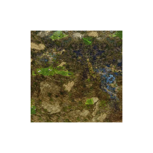 Neoprene Mat Muddy Ground 48x48 / 122x122 cm-Playmats.eu-Radaddel