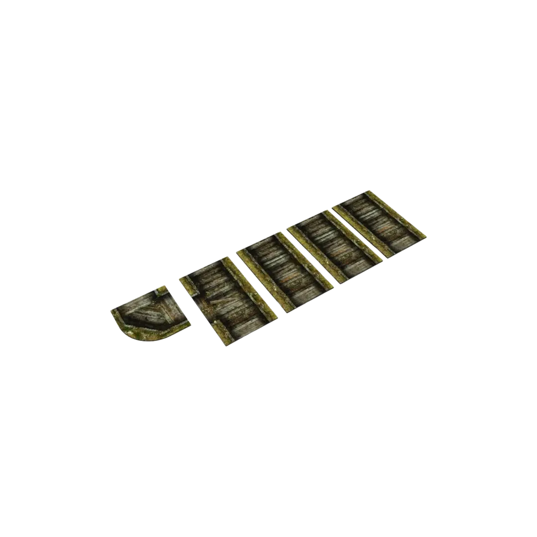 Neoprene 2D Terrain Set - Trenches-Playmats.eu-Radaddel