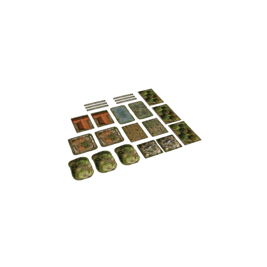 Tournament 2D Terrains Set - The 9th Age-Playmats.eu-Radaddel