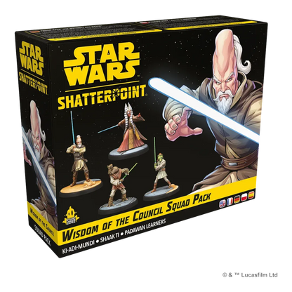 Star Wars Shatterpoint: Wisdom of the Council Squad Pack-Atomic Mass Games-Radaddel
