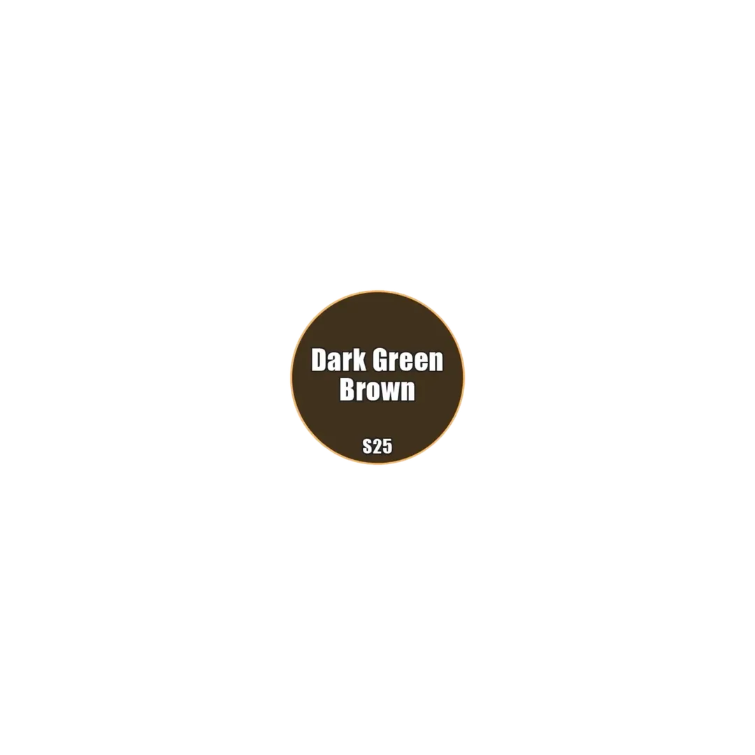 Pro Acryl Dark Green Brown (22ml) - Flameon Miniatures-Monument Hobbies-Radaddel