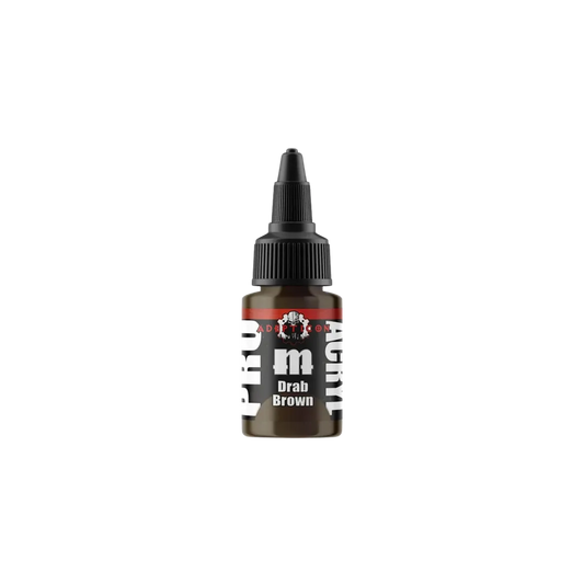 Pro Acryl Team Drab Brown (22ml) - AdeptiCon Spray-Monument Hobbies-Radaddel