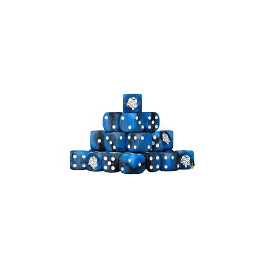 Kloned Corps Helmet Dice 16mm Round (25 Stück)-Baron of Dice-Radaddel