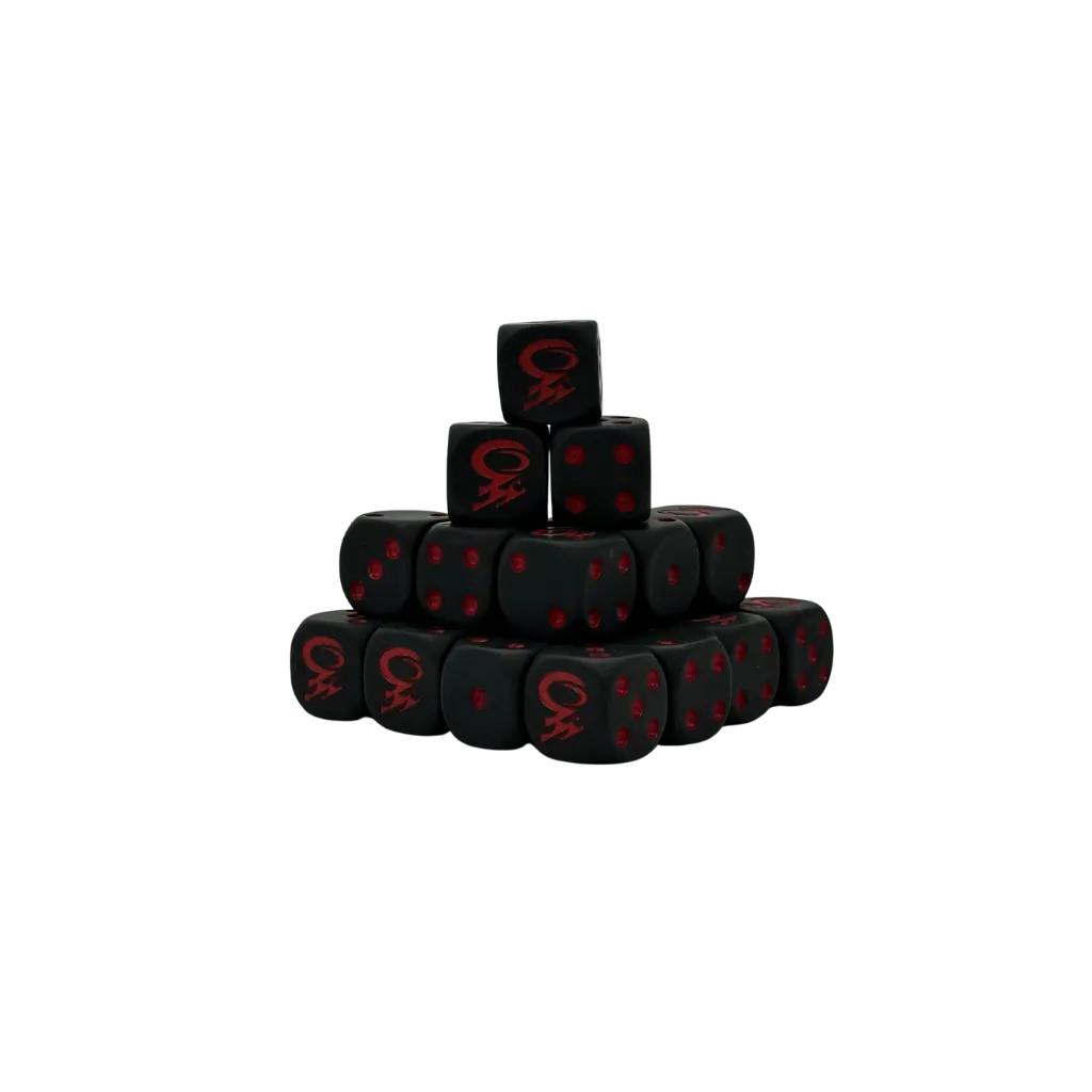 Space Corsairs Dice 16mm Round (25 Stück)-Baron of Dice-Radaddel