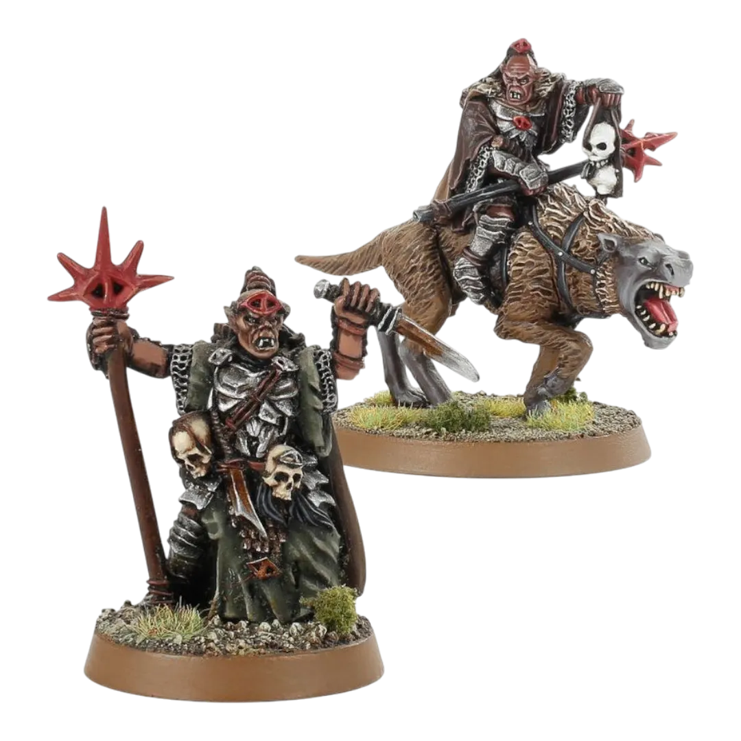 Orc Shaman on Warg (LOTR - Evil)-Games Workshop-Radaddel